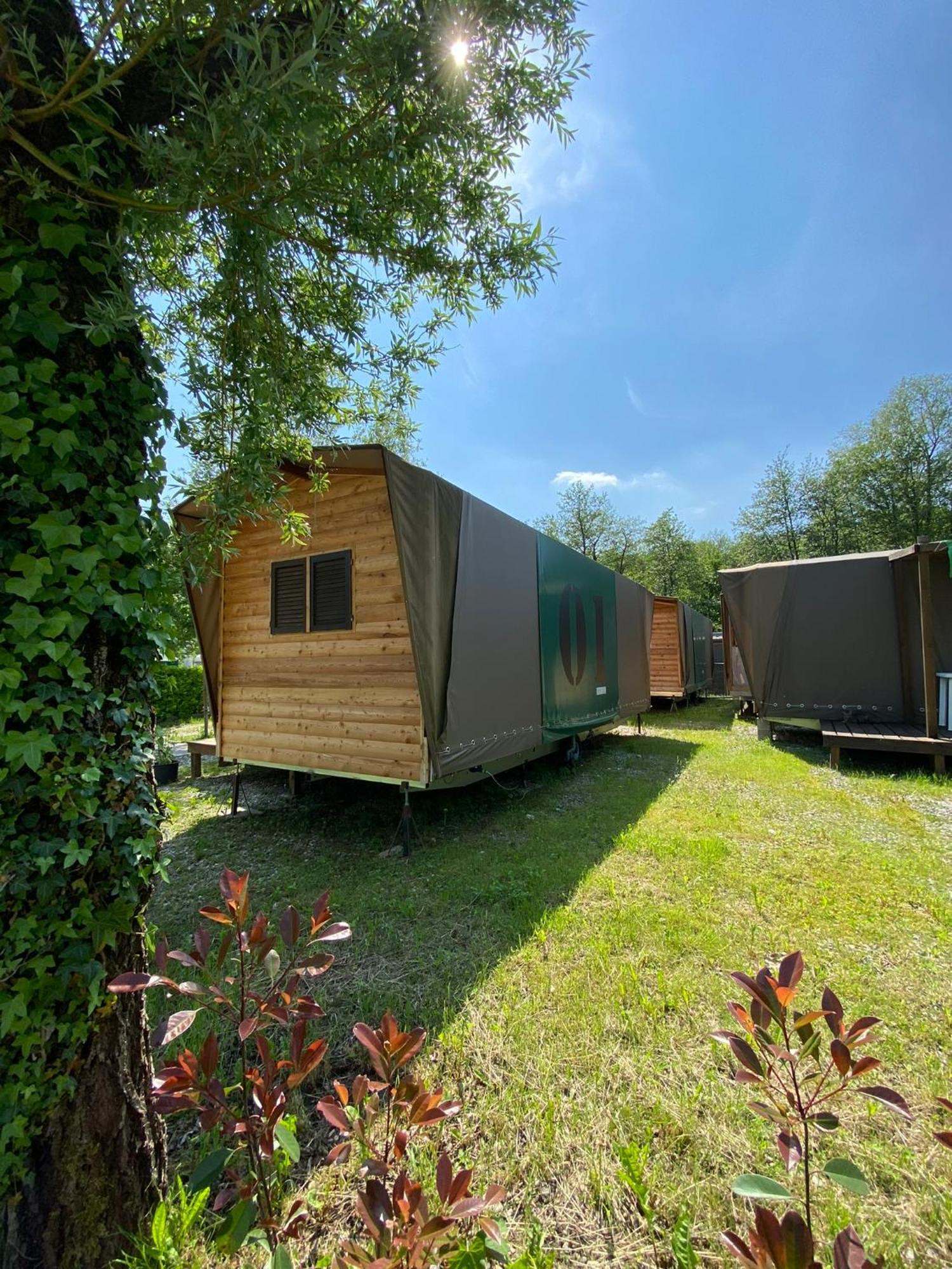 Camping Montorfano Bagian luar foto