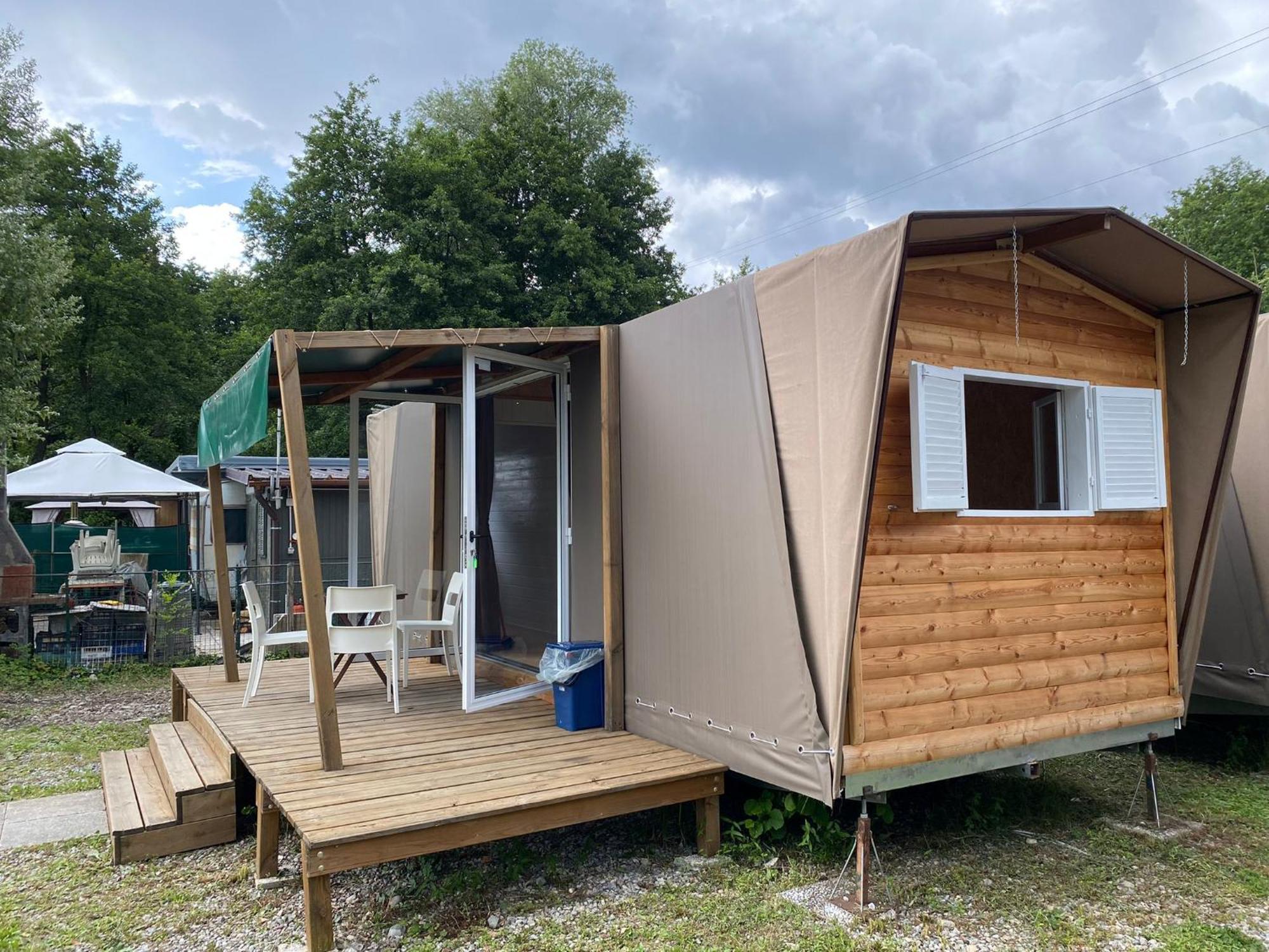 Camping Montorfano Bagian luar foto