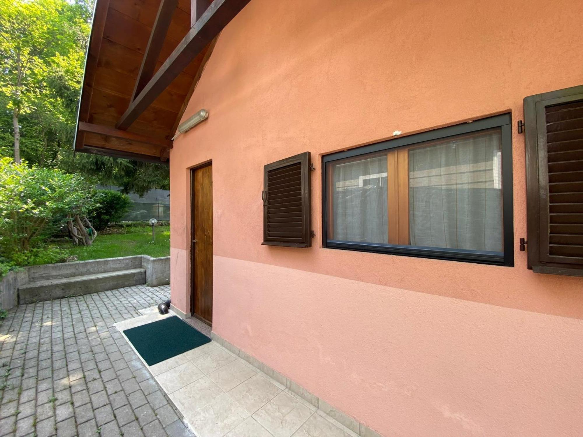 Camping Montorfano Bagian luar foto