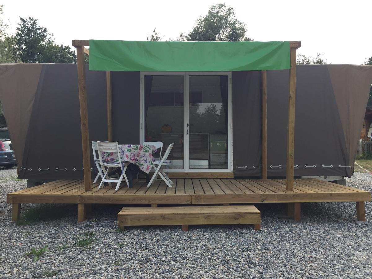 Camping Montorfano Bagian luar foto